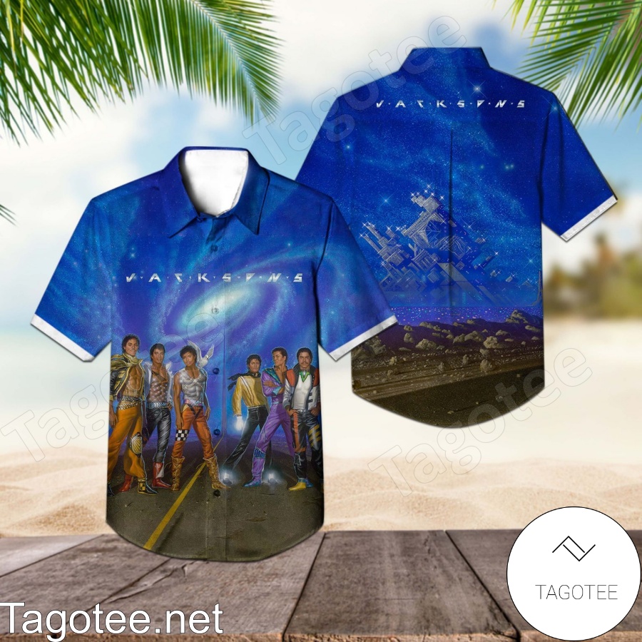 The Jackson 5 Victory Album Cover Hawaiian Shirt