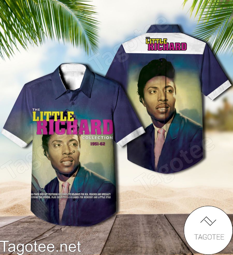 The Little Richard Collection 1951-62 Album Cover Hawaiian Shirt