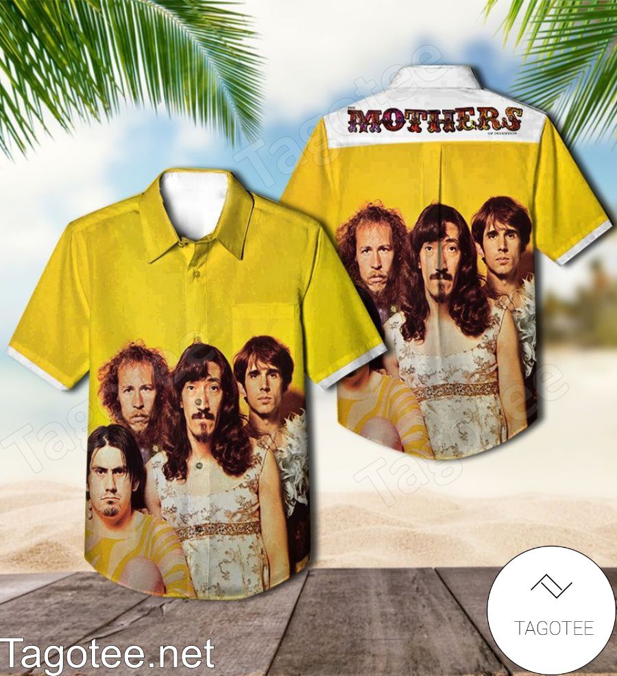 The Mothers Of Invention We're Only In It For The Money Album Cover Yellow Hawaiian Shirt