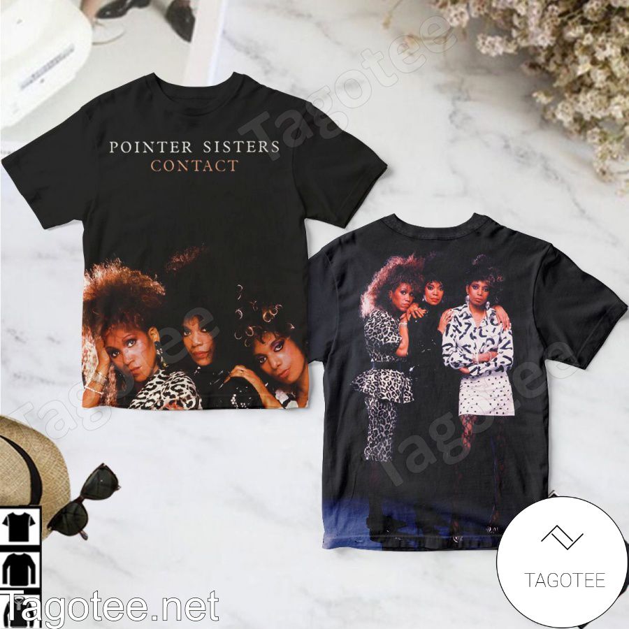 The Pointer Sisters Contact Album Cover Shirt