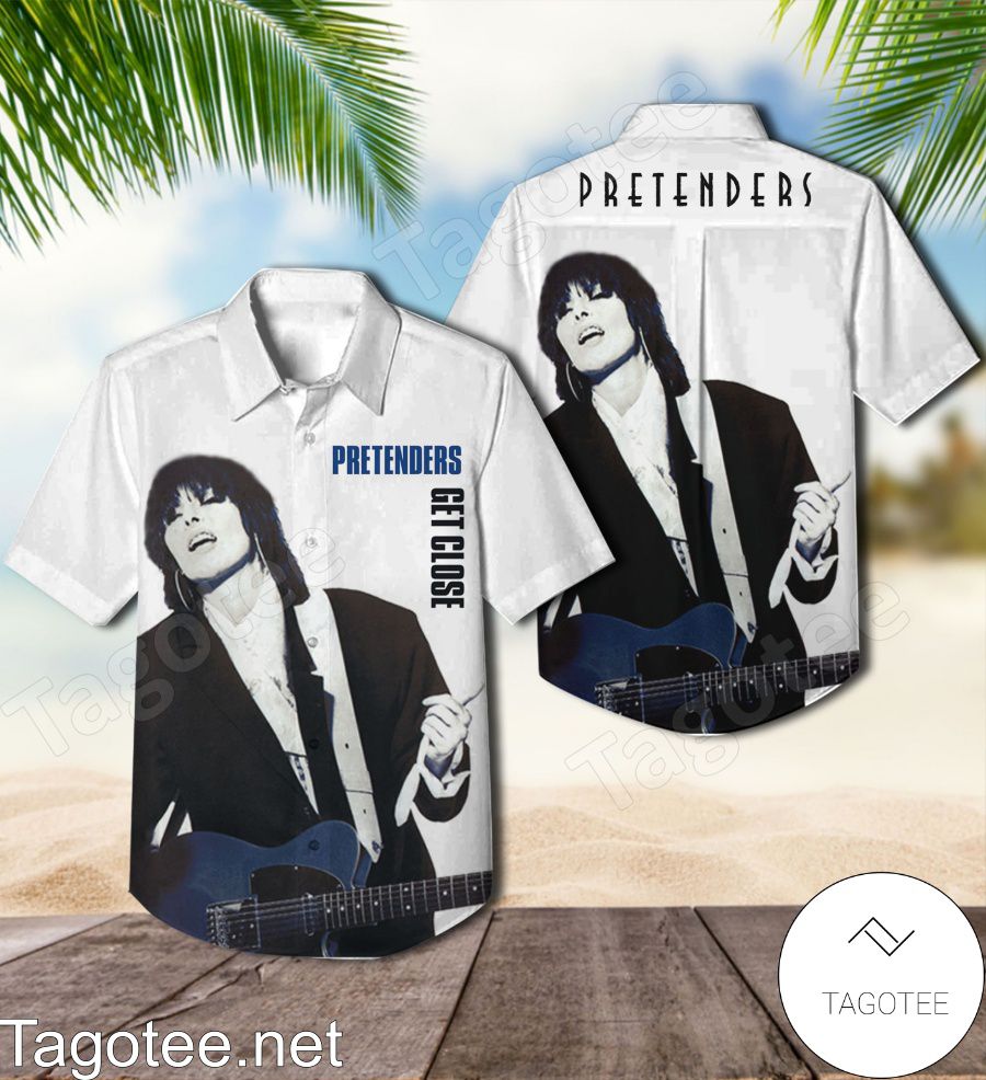 The Pretenders Get Close Album Cover Hawaiian Shirt