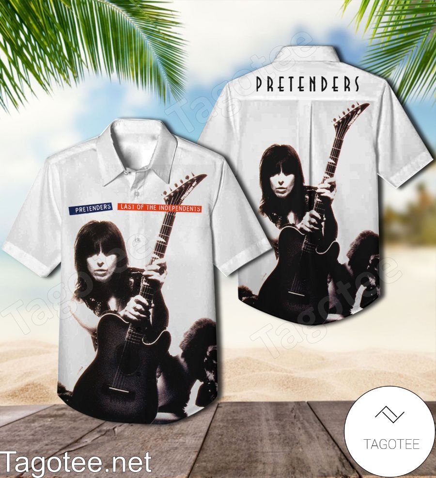 The Pretenders Last Of The Independents Album Cover Hawaiian Shirt