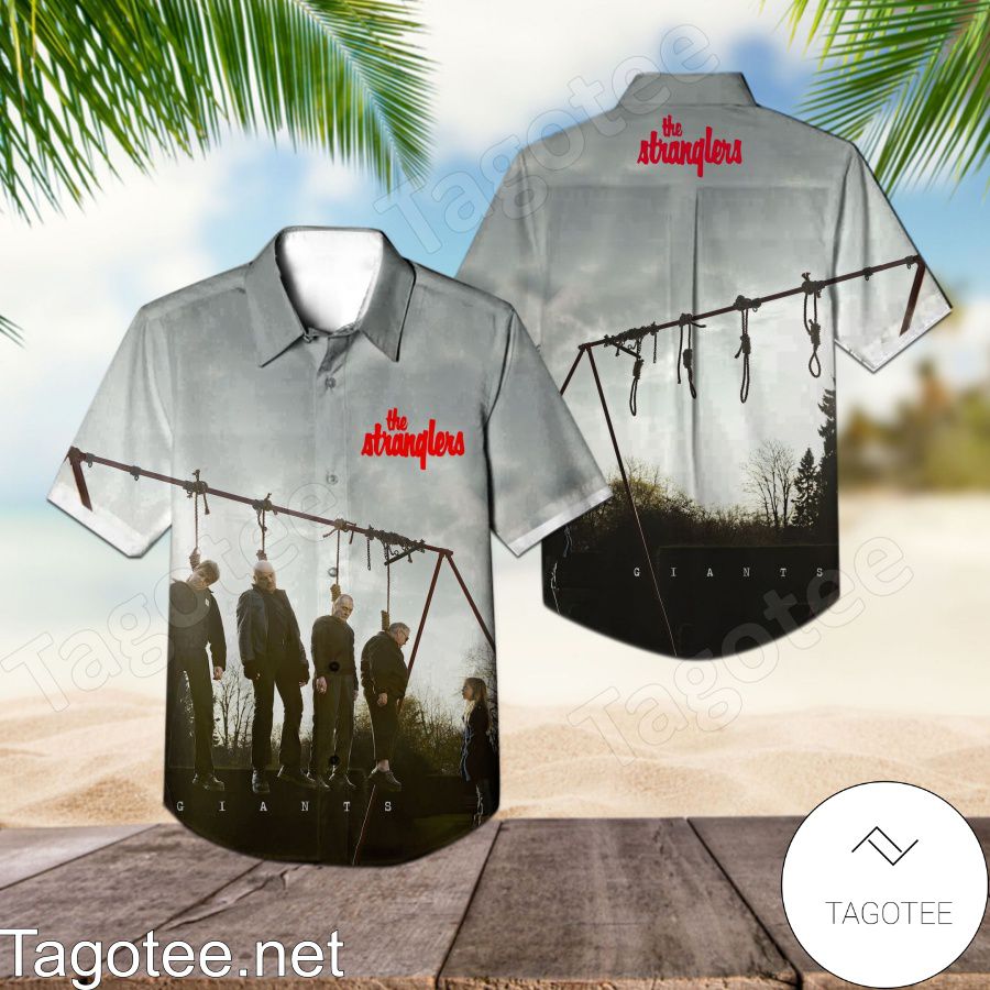 The Stranglers Giants Album Cover Hawaiian Shirt