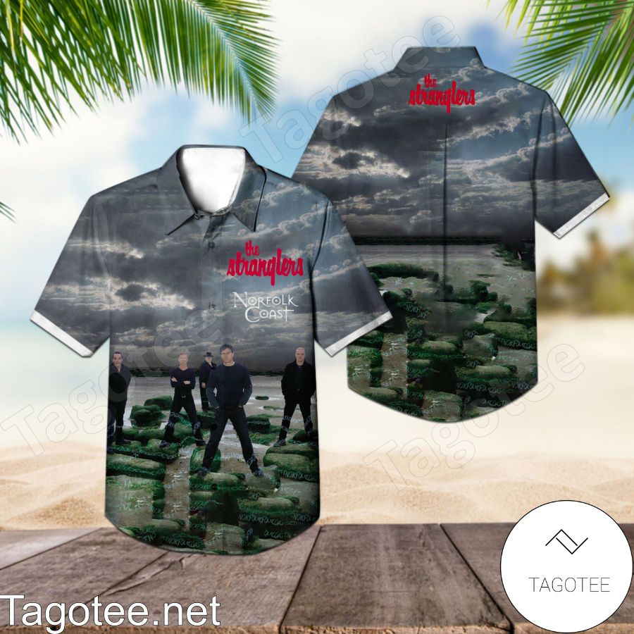The Stranglers Norfolk Coast Album Cover Hawaiian Shirt