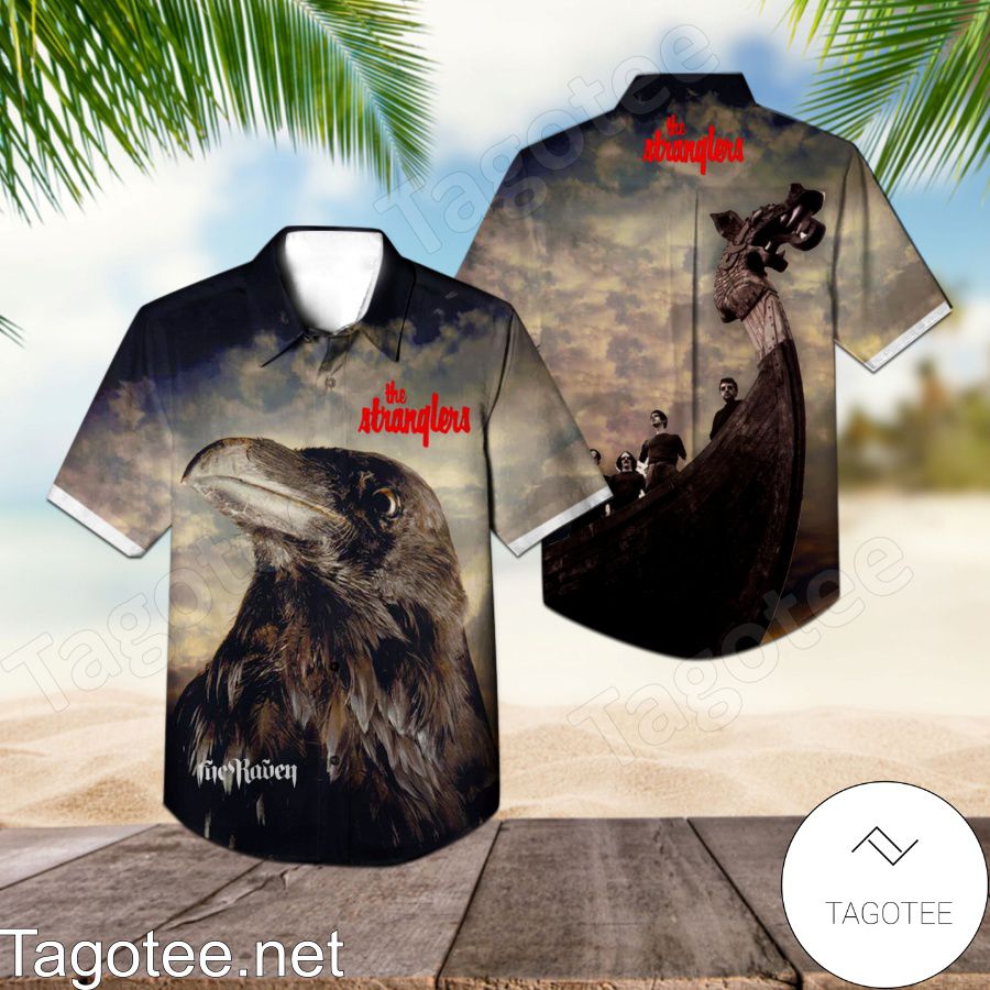 The Stranglers The Raven Album Cover Hawaiian Shirt