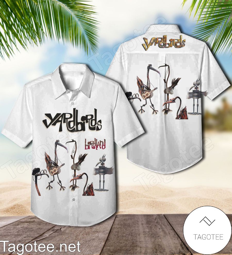 The Yardbirds Birdland Album Cover Hawaiian Shirt