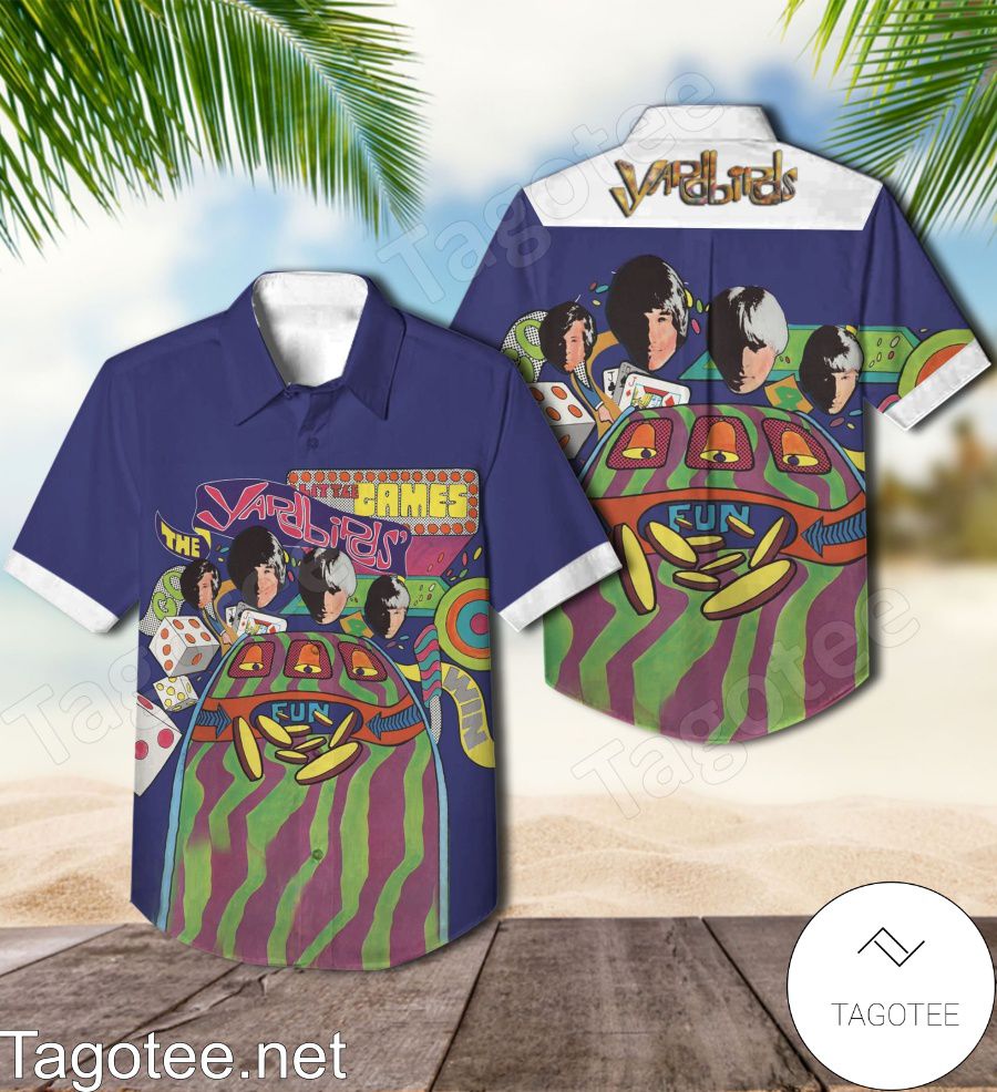 The Yardbirds Little Games Album Cover Hawaiian Shirt
