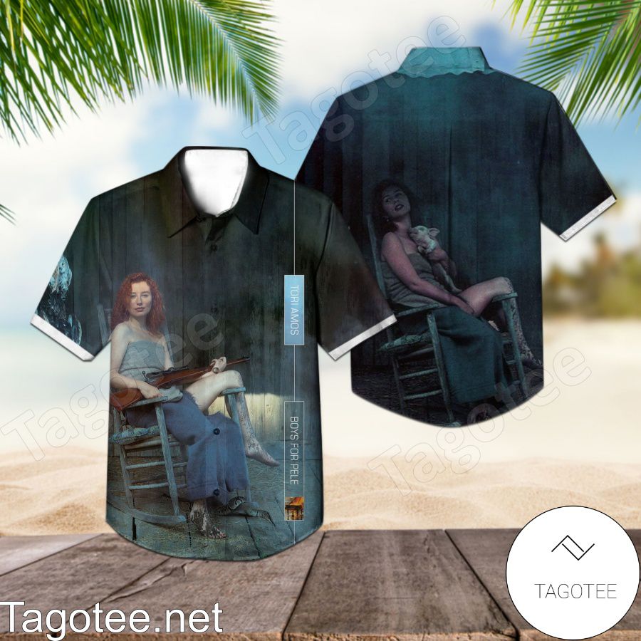 Tori Amos Boys For Pele Album Cover Hawaiian Shirt