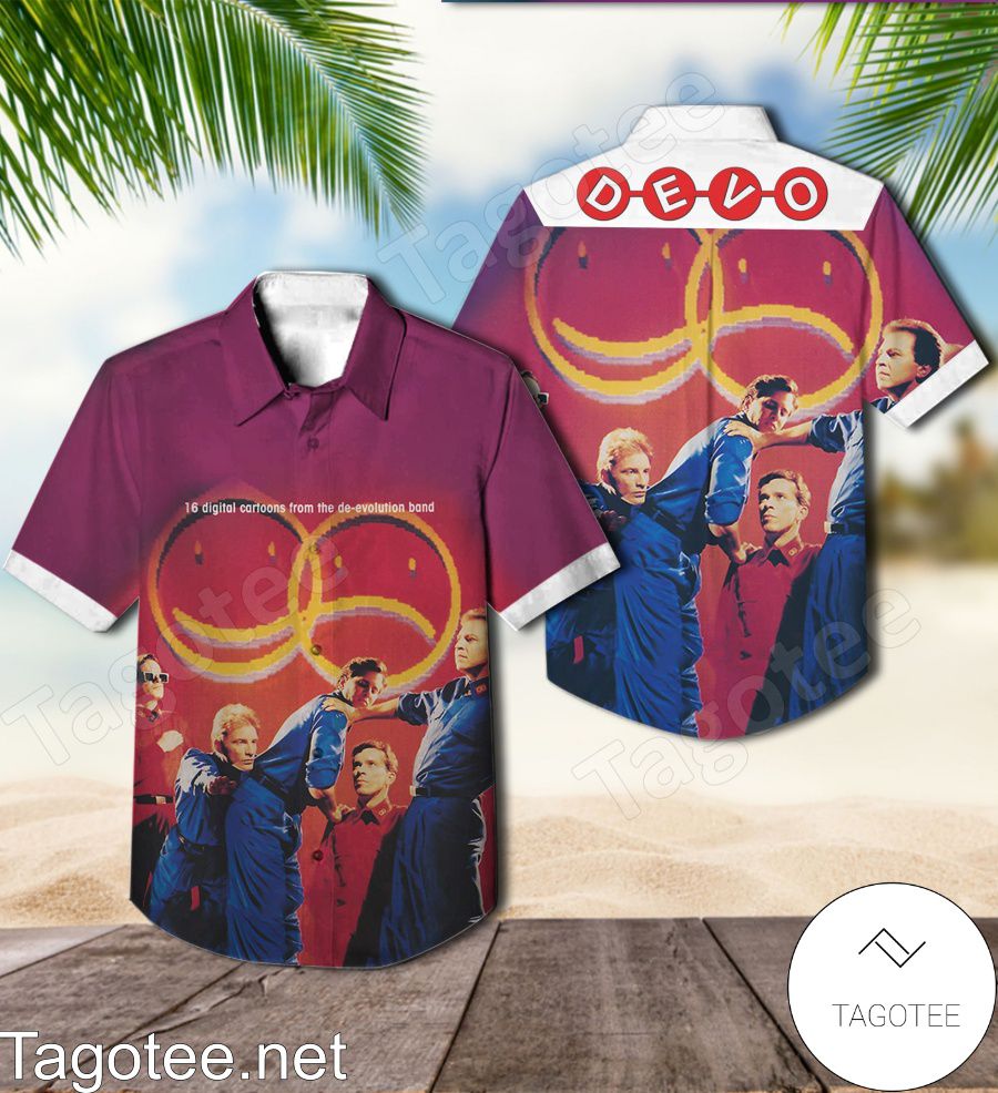 Total Devo Album Cover Hawaiian Shirt
