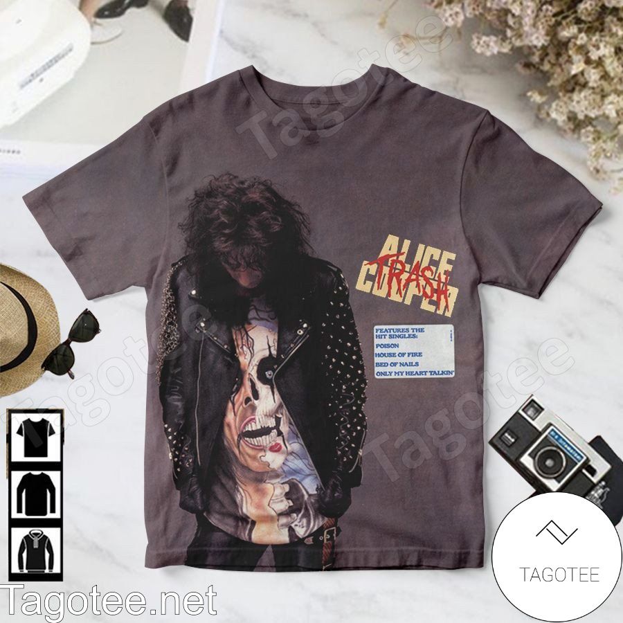 Trash Album By Alice Cooper Shirt