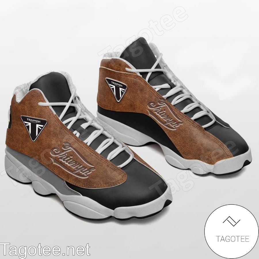 Louis Vuitton Lv White Brown Air Jordan 13 Shoes - Tagotee