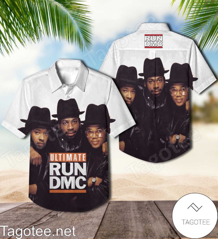 Ultimate Run Dmc Album Cover Hawaiian Shirt