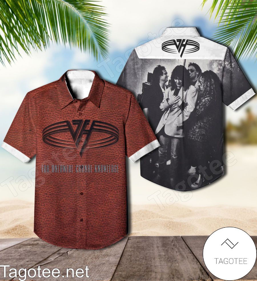 Van Halen For Unlawful Carnal Knowledge Album Cover Style 2 Hawaiian Shirt