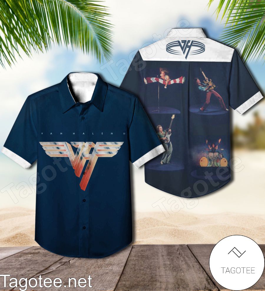 Van Halen II Album Cover Style 2 Hawaiian Shirt