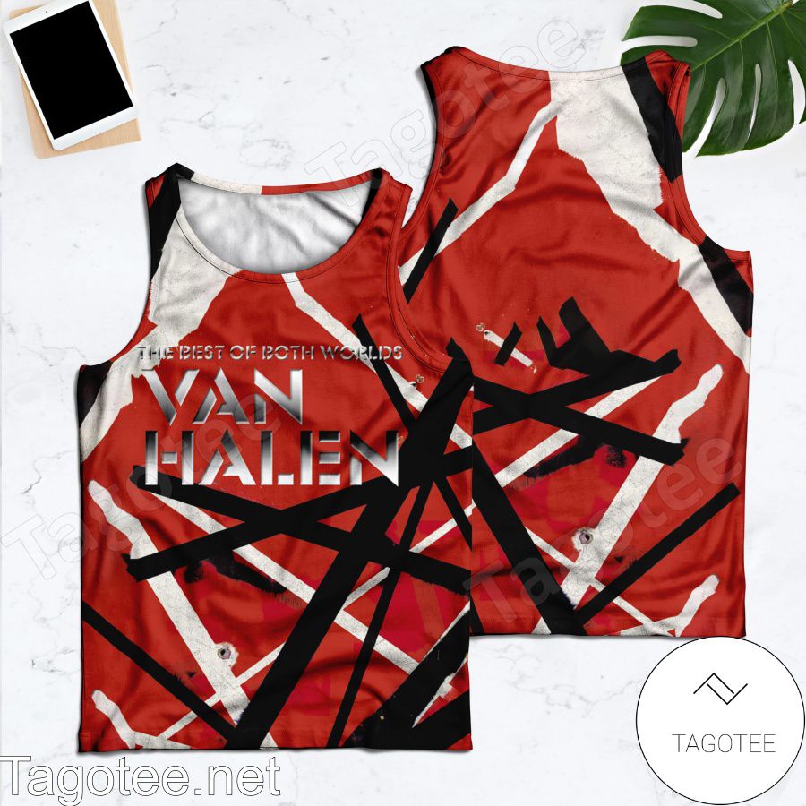 Van Halen The Best Of Both Worlds Album Cover Tank Top