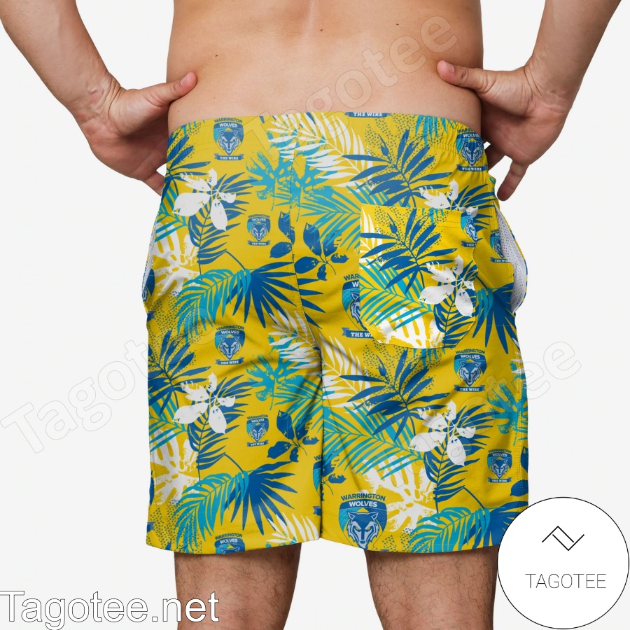 Warrington Wolves Floral x Beach Shorts