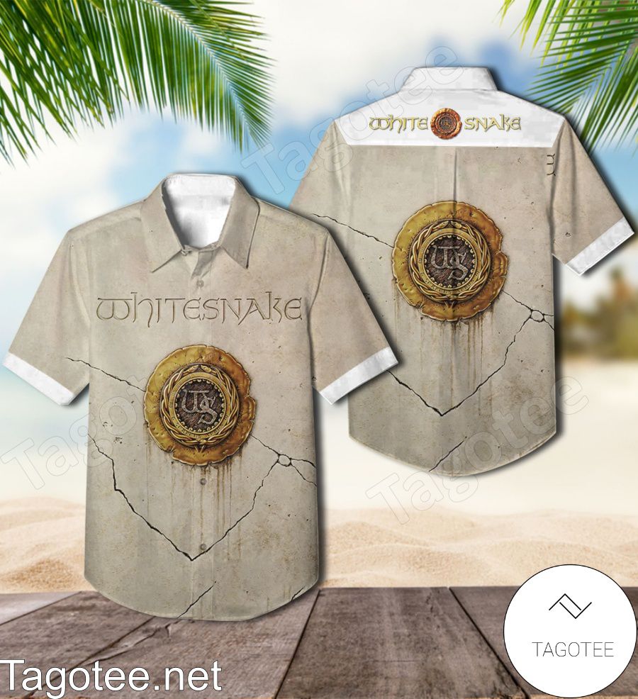 Whitesnake The Seventh Studio Album Cover Hawaiian Shirt