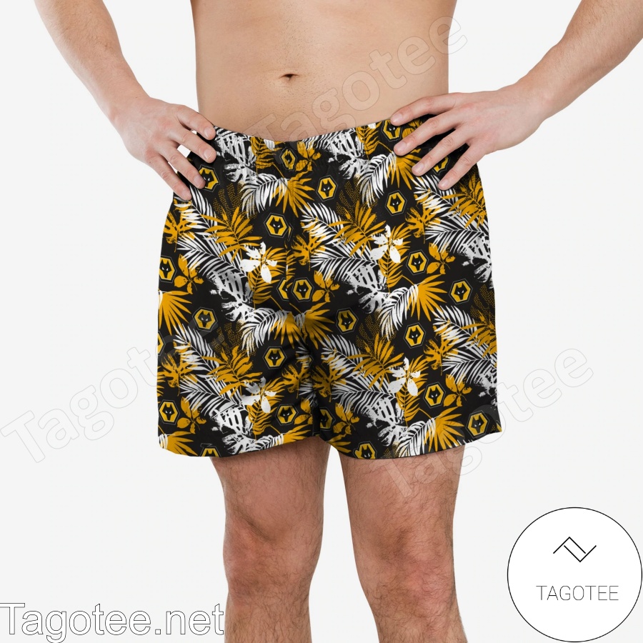 Wolverhampton Wanderers FC Floral Beach Shorts