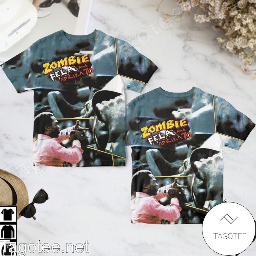 Zombie Album Cover By Fela Kuti Shirt