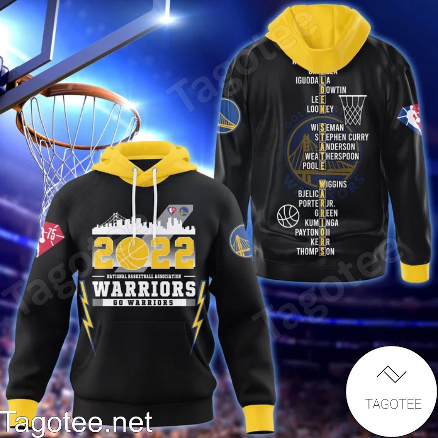 2022 National Basketball Association Warriors Go Warriors 3D Shirt, Hoodie, Sweatshirt a