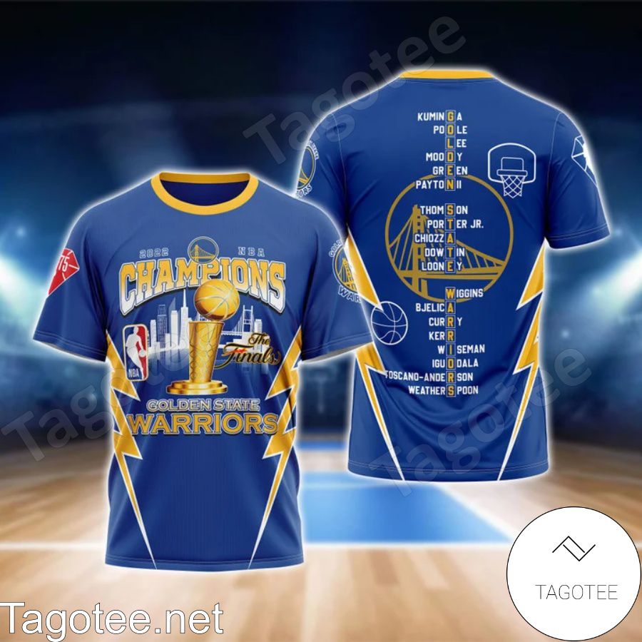 2022 Nba Champions Cup The Finals Golden State Warriors 3D Shirt, Hoodie, Sweatshirt b