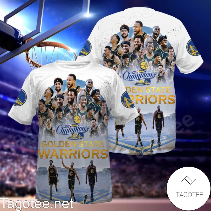 2022 Nba Champions Golden State Warriors Team 3D Shirt, Hoodie, Sweatshirt