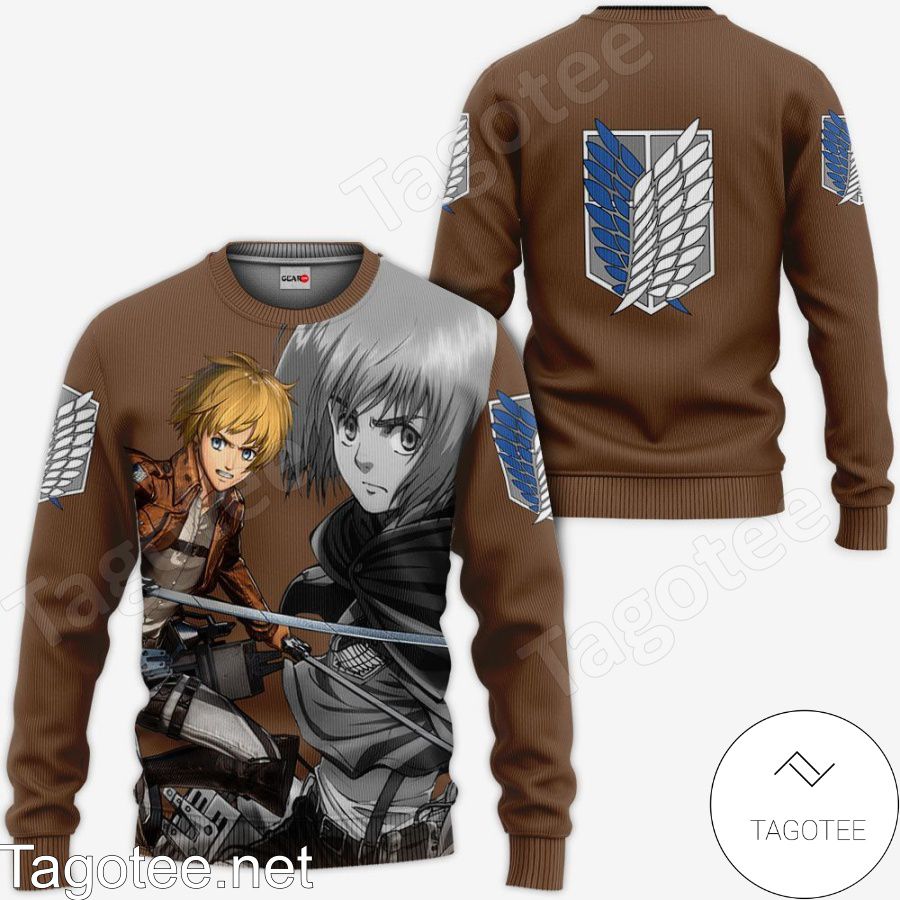 AOT Armin Arlert Attack On Titan Anime Jacket, Hoodie, Sweater, T-shirt a