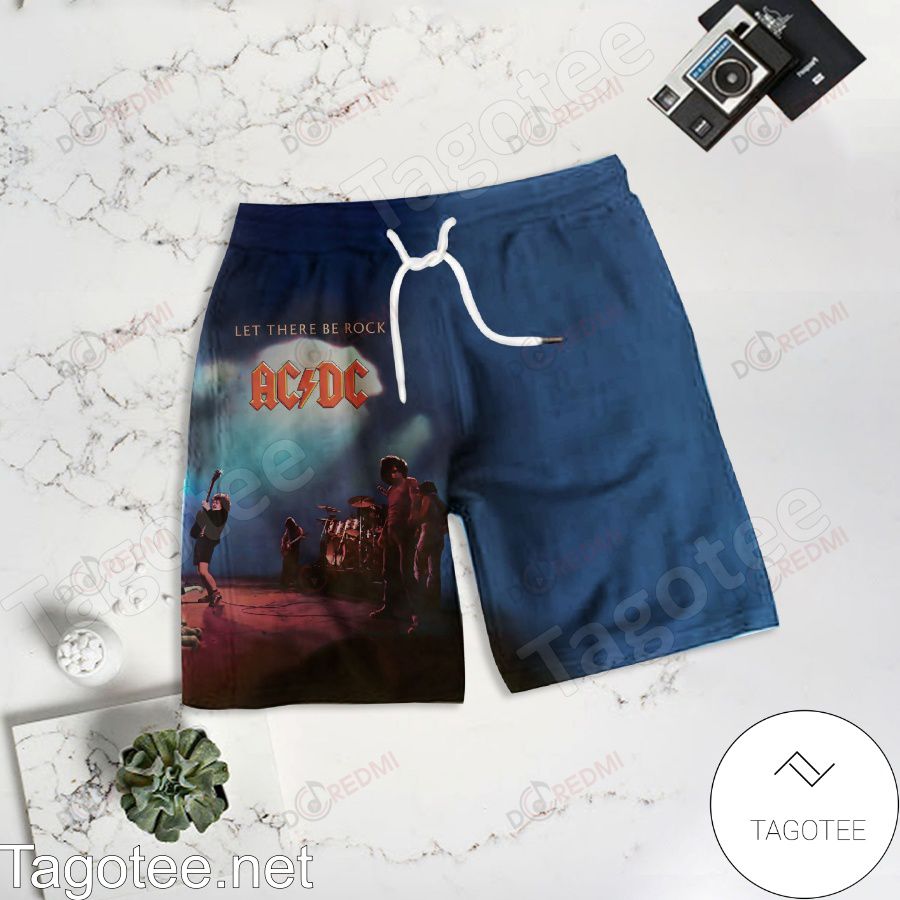 Ac Dc Let There Be Rock Album Cover Shorts