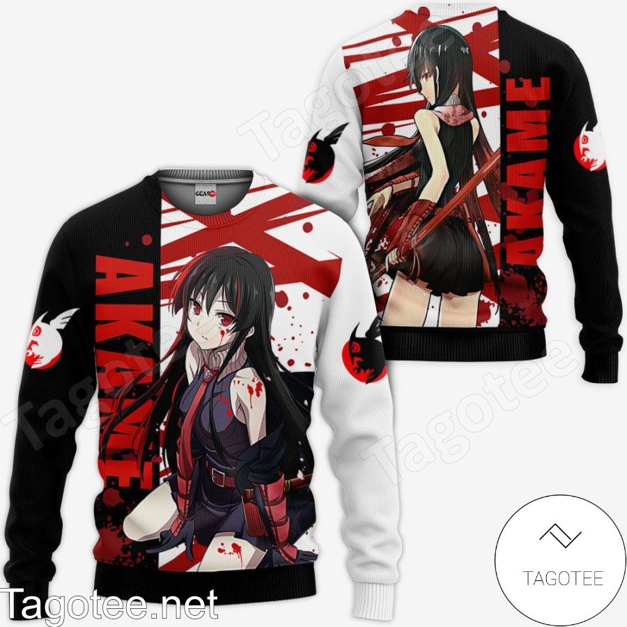 Akame Anime Akame ga Kill Jacket, Hoodie, Sweater, T-shirt a