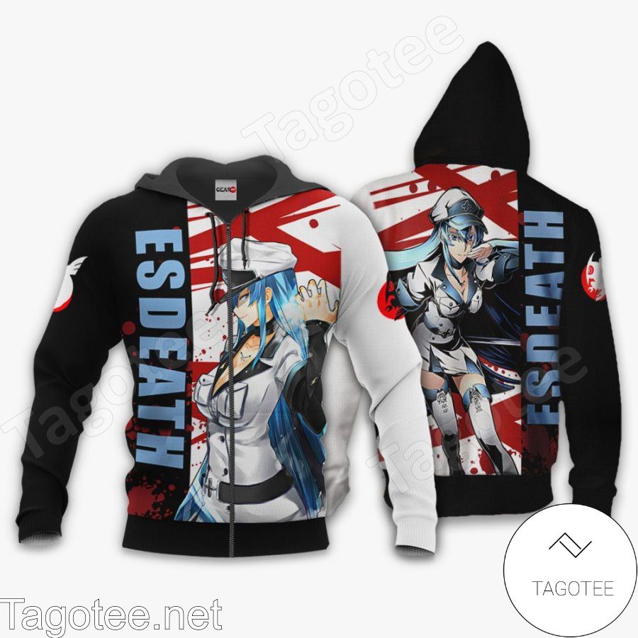 Akame ga Kill Esdeath Anime Jacket, Hoodie, Sweater, T-shirt