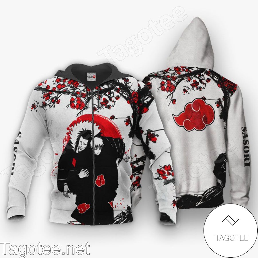 Akatsuki Sasori Japan Style Custom Naruto Anime Jacket, Hoodie, Sweater, T-shirt