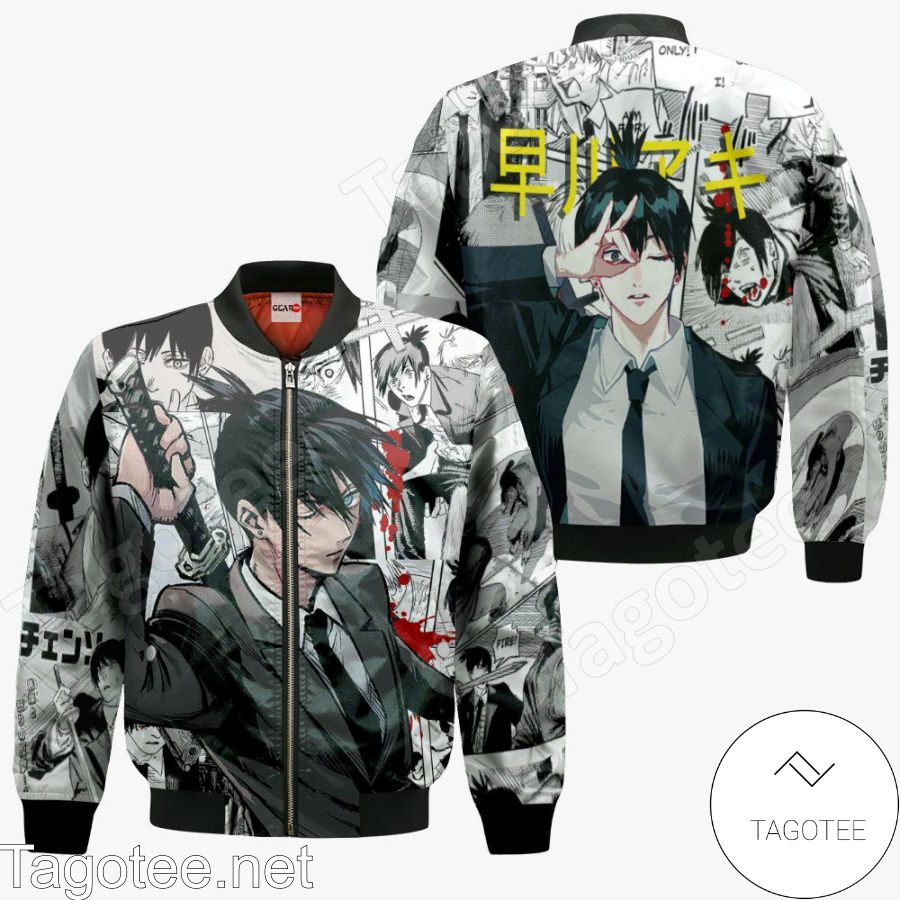 Aki Hayakawa Manga Style Chainsaw Man Anime Jacket, Hoodie, Sweater, T-shirt c