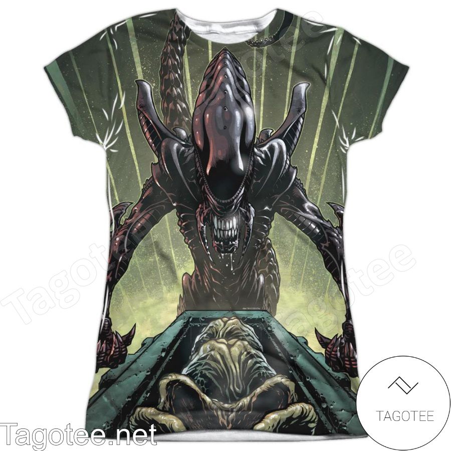 Alien Franchise Egg Collection All Over Print Shirts