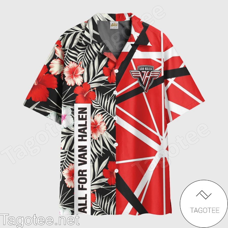 All For Van Halen Hawaiian Shirt And Short
