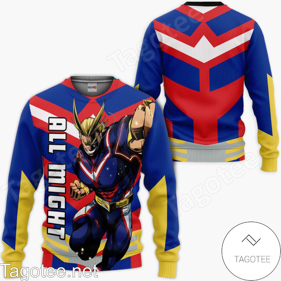 All Might Anime My Hero Academia Jacket, Hoodie, Sweater, T-shirt a