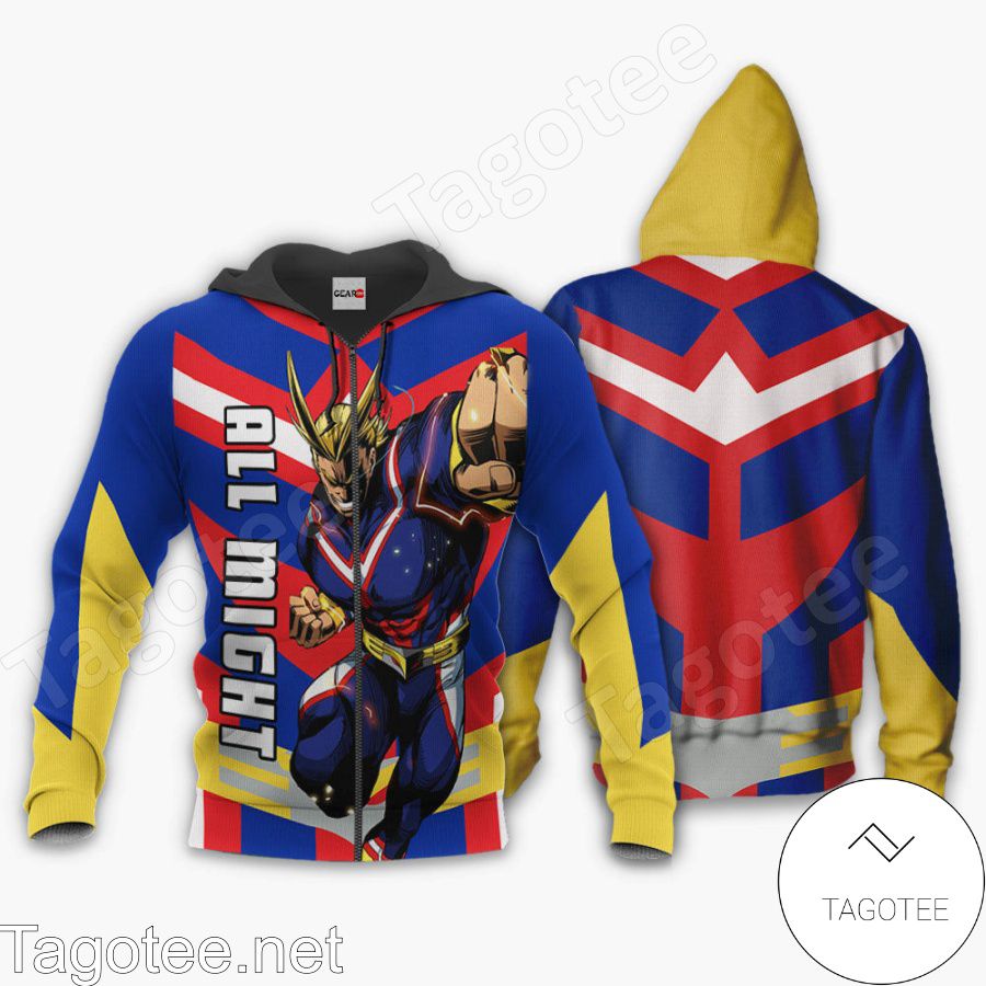 All Might Anime My Hero Academia Jacket, Hoodie, Sweater, T-shirt