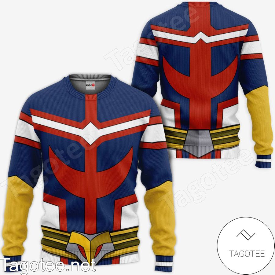All Might Uniform My Hero Academia Anime Jacket, Hoodie, Sweater, T-shirt a