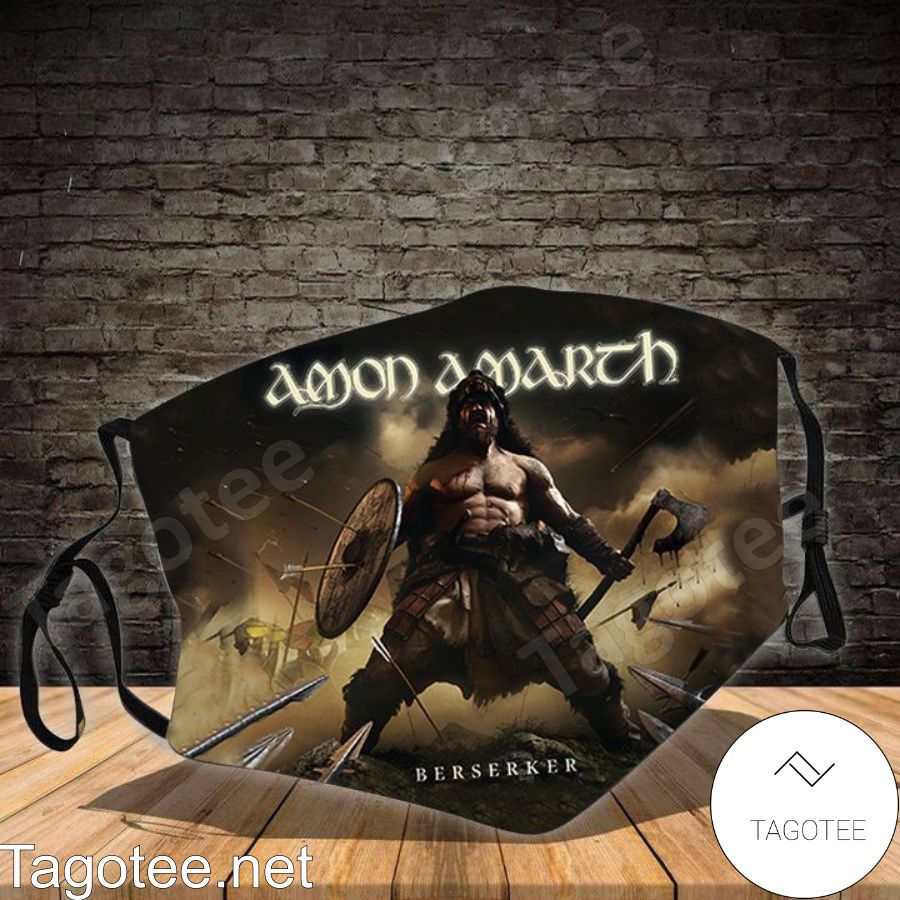 Amon Amarth Berserker Album Cover Face Mask