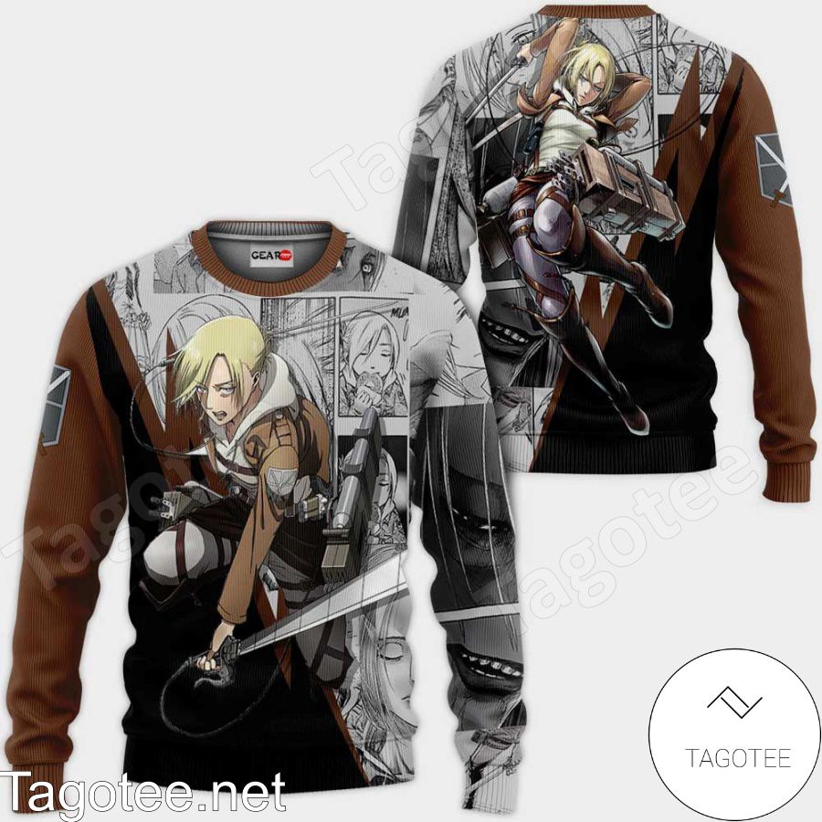 Annie Leonhart Attack On Titan Anime Manga Jacket, Hoodie, Sweater, T-shirt a