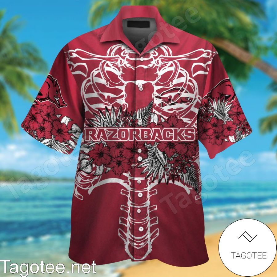 Arkansas Razorbacks Hawaiian Shirt And Short