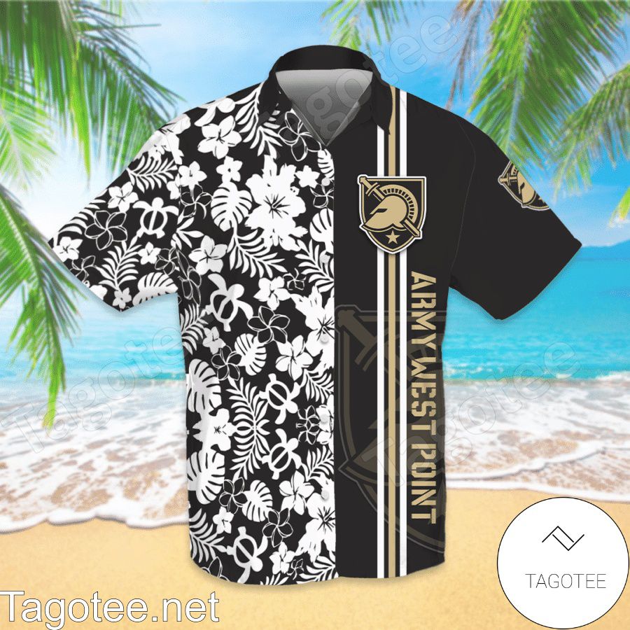 Army Black Knights Hawaiian Shirt And Short