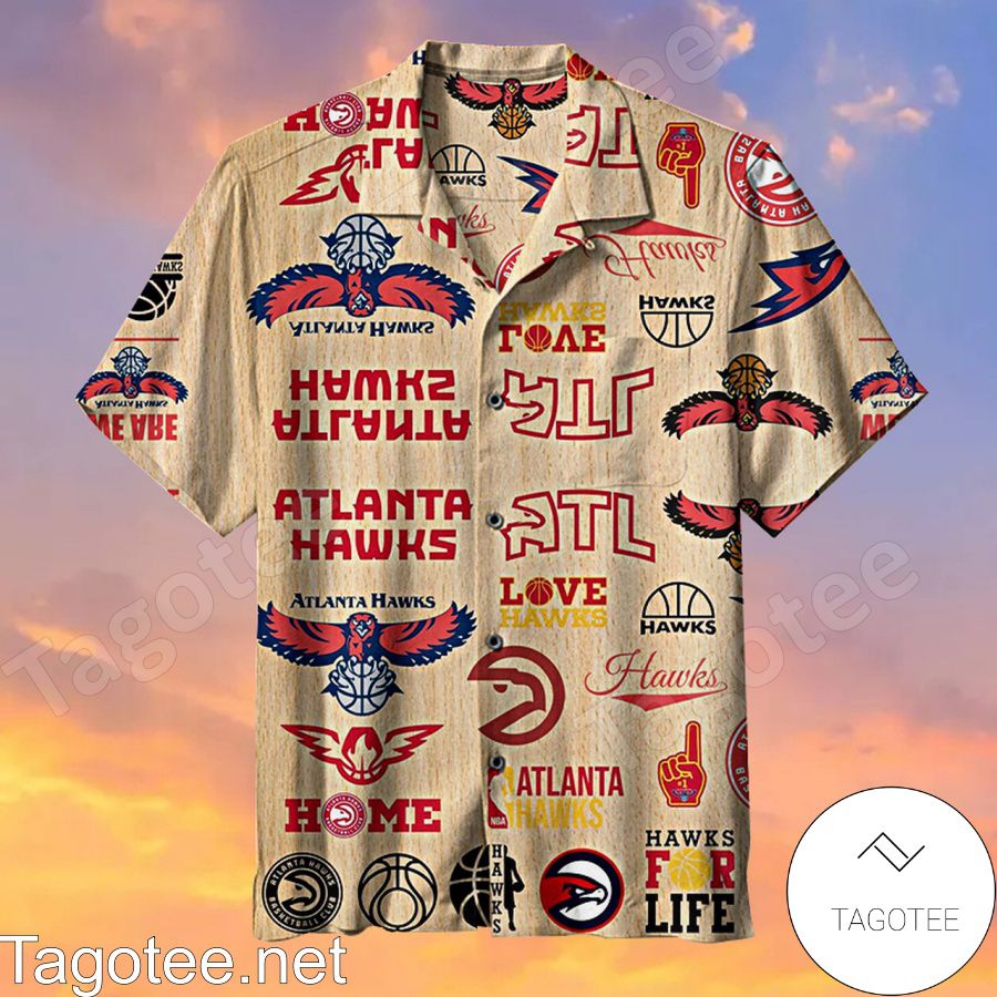 Atlanta Hawks For Life Love Hawaiian Shirt
