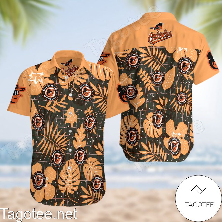 Baltimore Orioles Hawaiian Shirt And Short