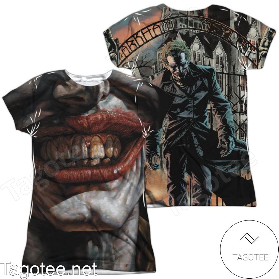 Batman Asylum All Over Print Shirts