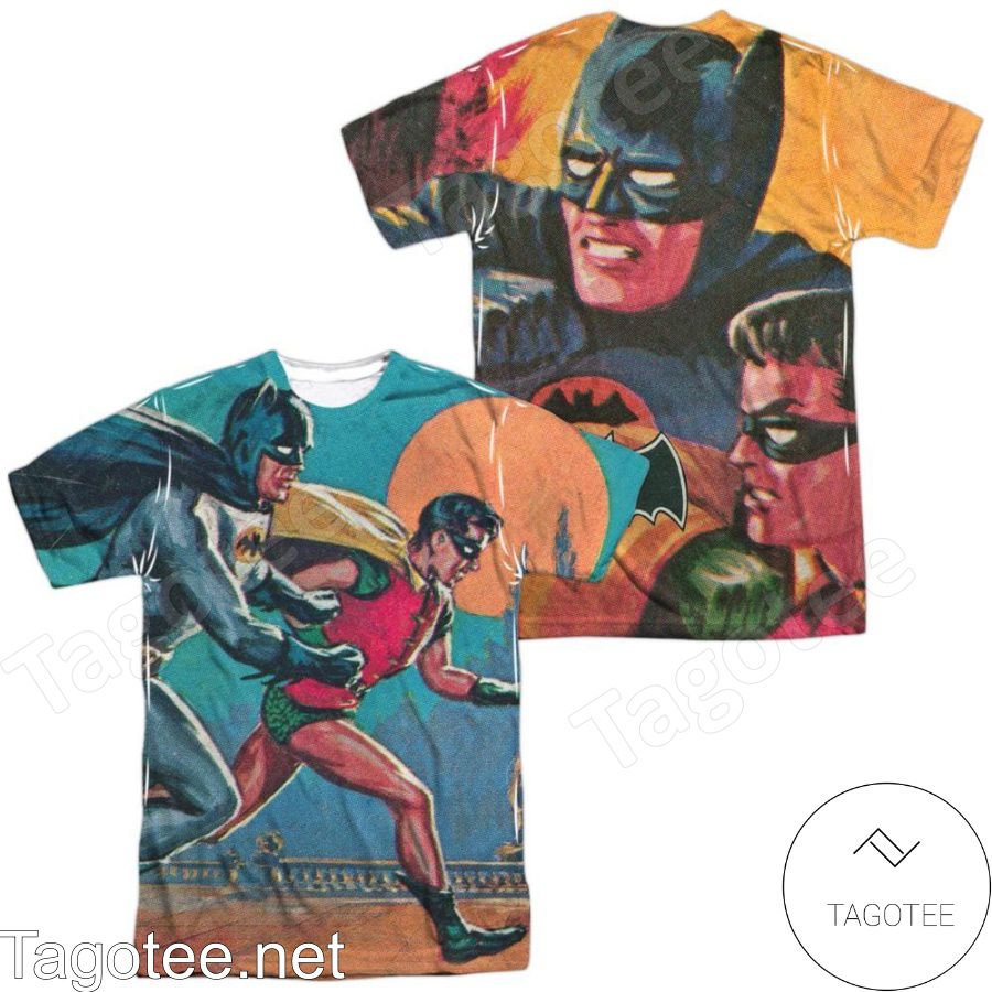 Batman - Classic TV Series Lets Go All Over Print Shirts