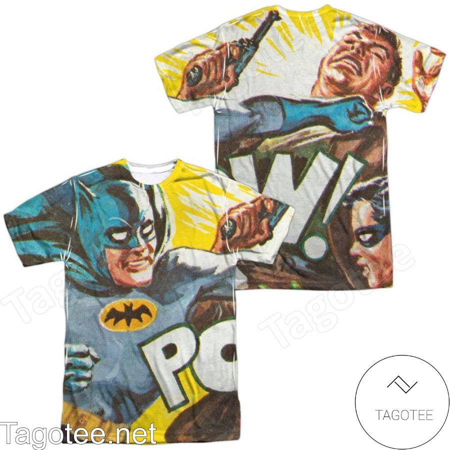 Batman - Classic TV Series On The Chin All Over Print Shirts