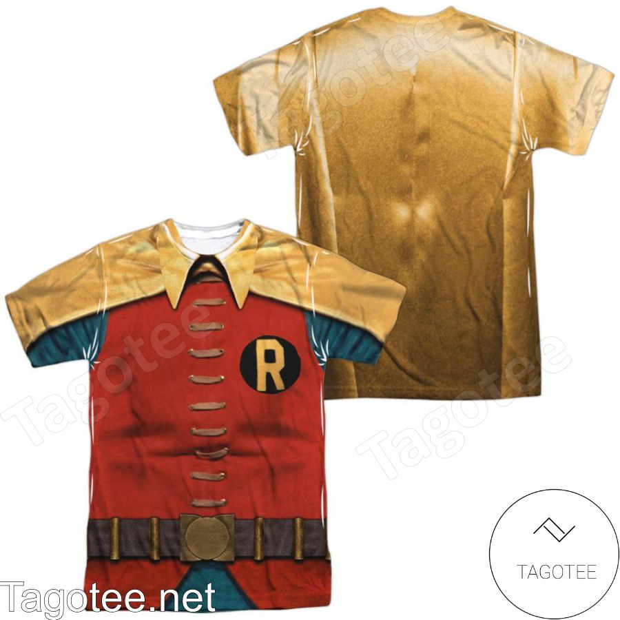 Batman - Classic TV Series Robin Costume All Over Print Shirts