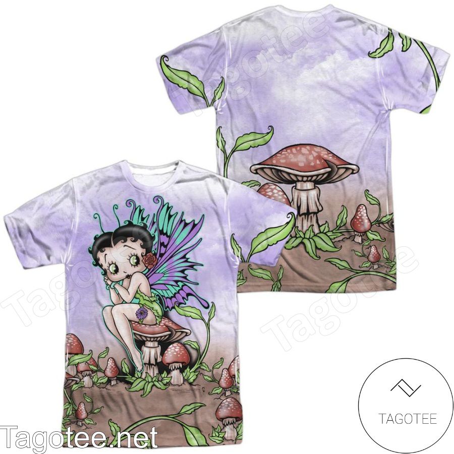 Betty Boop Fairy All Over Print Shirts