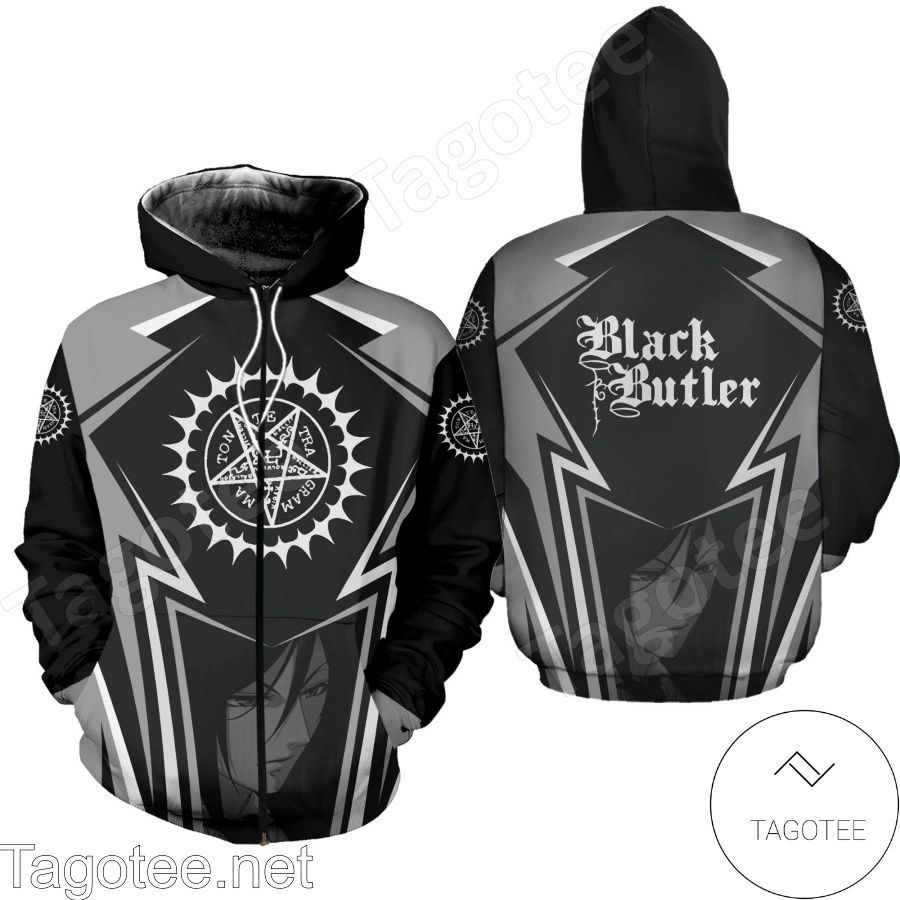 Fast Shipping Black Butler Kuroshitsuji Symbol Anime Jacket, Hoodie, Sweater, T-shirt