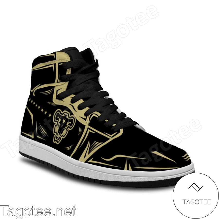 Black Clover Black Bull Air Jordan High Top Shoes Sneakers b